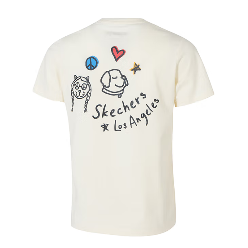 斯凯奇 夏季新款女式短袖 P225W304-00NAL 件高清大图