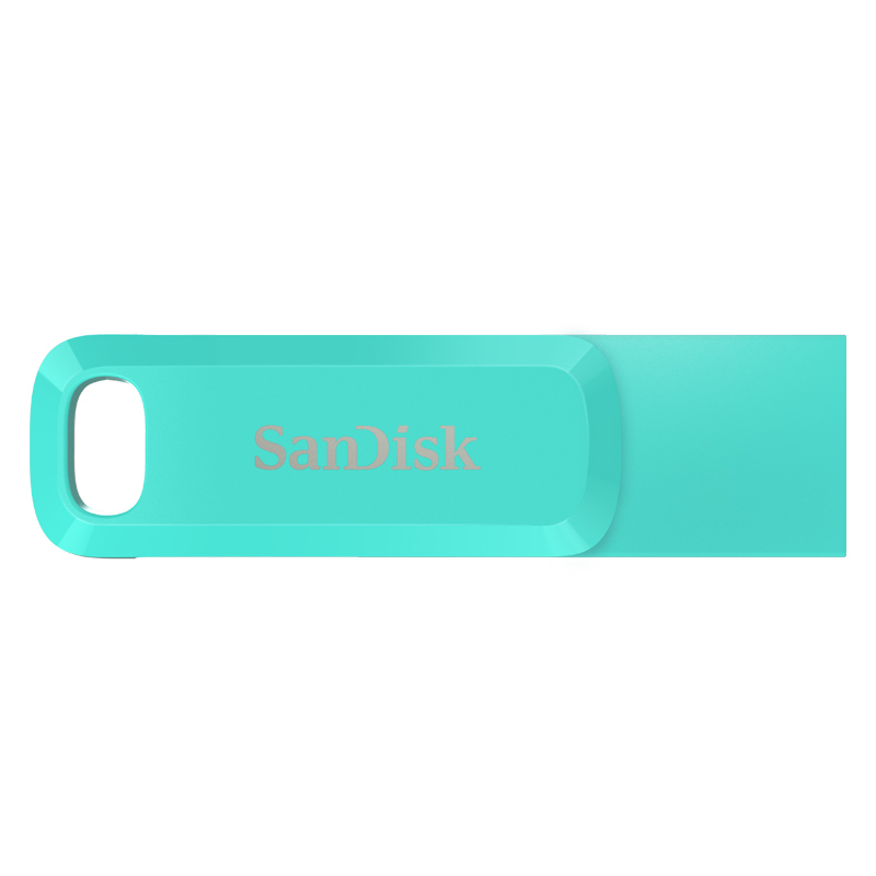 [免邮]闪迪(SanDisk)绿色U盘 64GB至尊高速酷柔Type-C安卓手机电脑两用USB3.1双接口OTG闪存盘