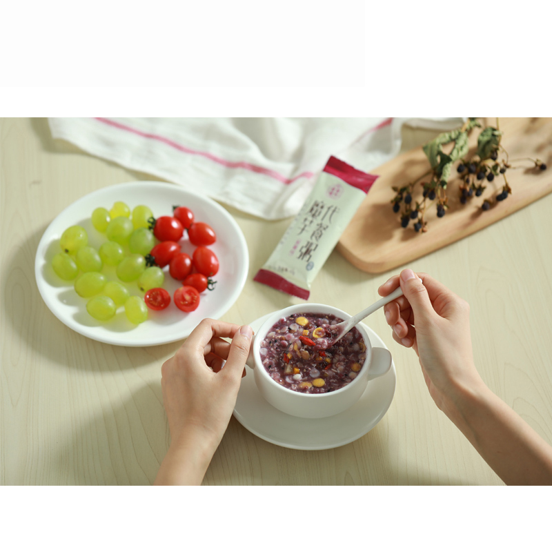 老金磨方 紫薯魔芋代餐粥 480g 五谷杂粮粥冲泡即食营养代餐