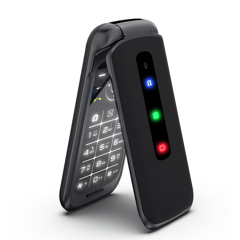 【全网通4G】守护宝 上海中兴K299 老年机翻盖手机大屏大字大声4G老人手机超长待机电信版移动老人机老年手机