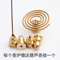 家柏饰(CORATED)优质陶瓷香炉 龙泉哥窑冰裂香薰炉 檀香炉盘香炉 钻石灰