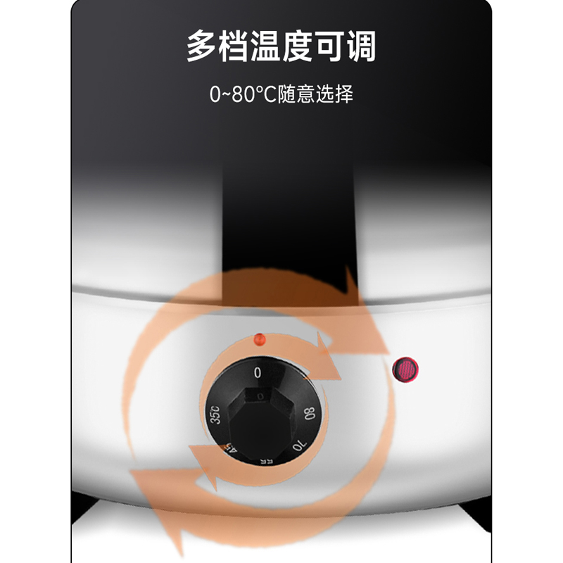 佰晟小智商用自助餐炉 酒店学校饭堂电子暖汤煲保温桶暖粥桶锅电加热汤炉 SFT0017[10L]高清大图