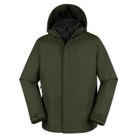 JackWolfskin狼爪19秋冬新款三合一冲锋衣男抓绒内胆户外加厚保暖防风透气两件套5012772
