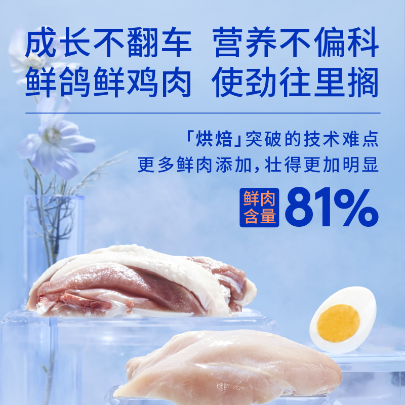 蓝氏高肉慢烘低温烘焙猫粮pro款乳鸽兔肉鲜肉成猫幼猫全阶段通用1.5kg高清大图