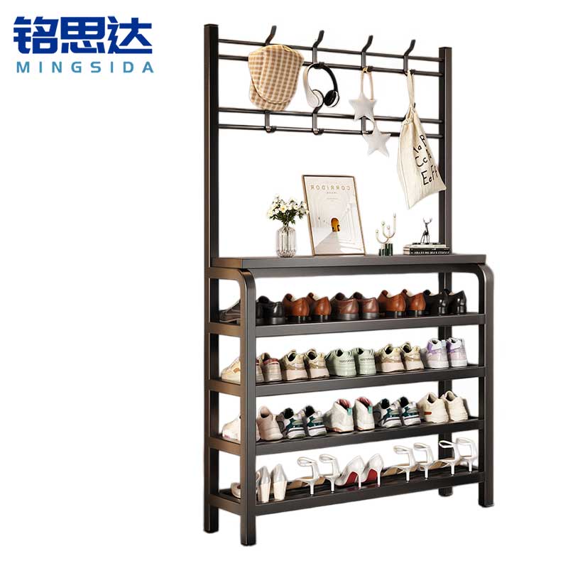 铭思达鞋架5层100cm个高清大图