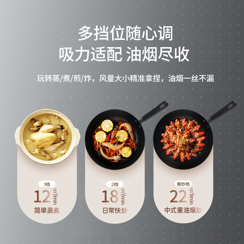 [特价机]华帝(vatti)CXW-240-XS300油烟机 22立方大吸力侧吸式抽油烟机自动开合近吸直排