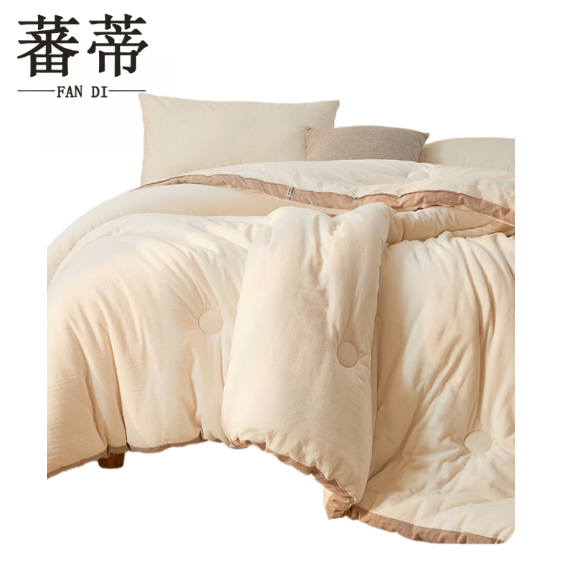 蕃蒂棉花被6斤150*200CM条高清大图