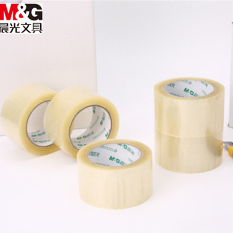 晨光文具/AJD97334普透封箱透明胶带60mm100y91.4米 1卷装