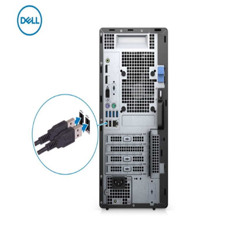 戴尔(DELL)OptiPlex7080MT设计台式机+P2719H/i7/64G/1T固态+2T/3060-12G