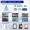 美的(Midea) 高温蒸汽洗 集成灶 17立方吸力 5.0KW聚能猛火灶 智能集成一体灶 蒸箱款 JJZY-
