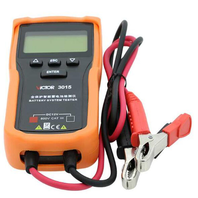 胜利仪器(VICTOR)VC3015蓄电池检测仪汽车汽修检测仪电瓶检测仪器
