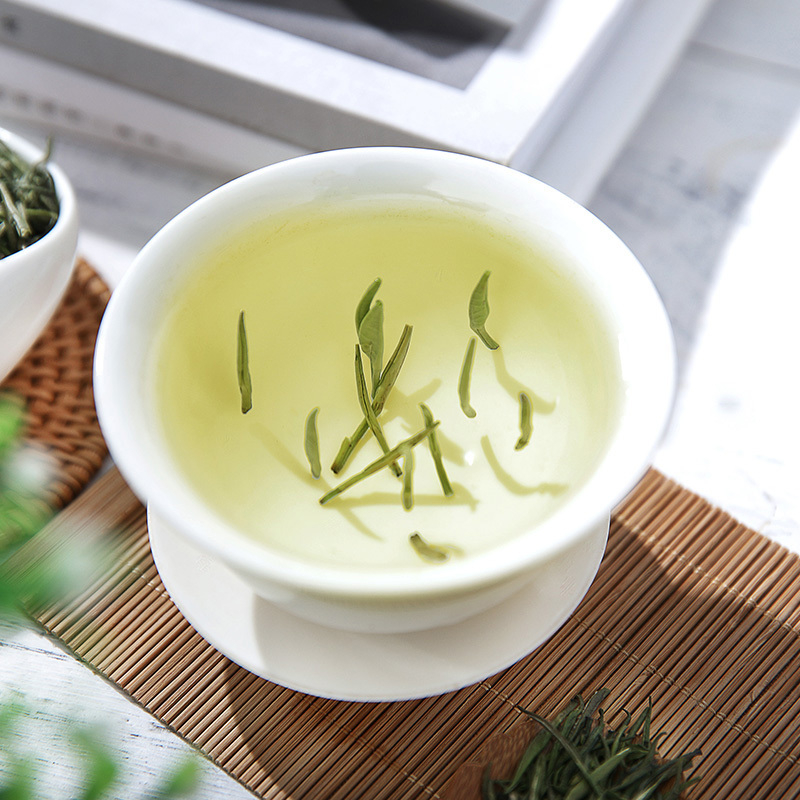 中茶茶叶春茶明前特级雀舌绿茶散茶罐装200g