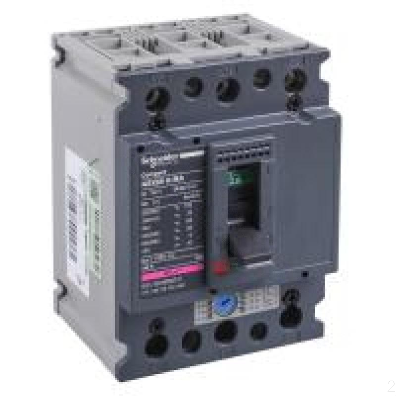 施耐德 Schneider Electric NSX电机保护塑壳断路器NSX80HMA6.33P3D(3P)固定式前接线