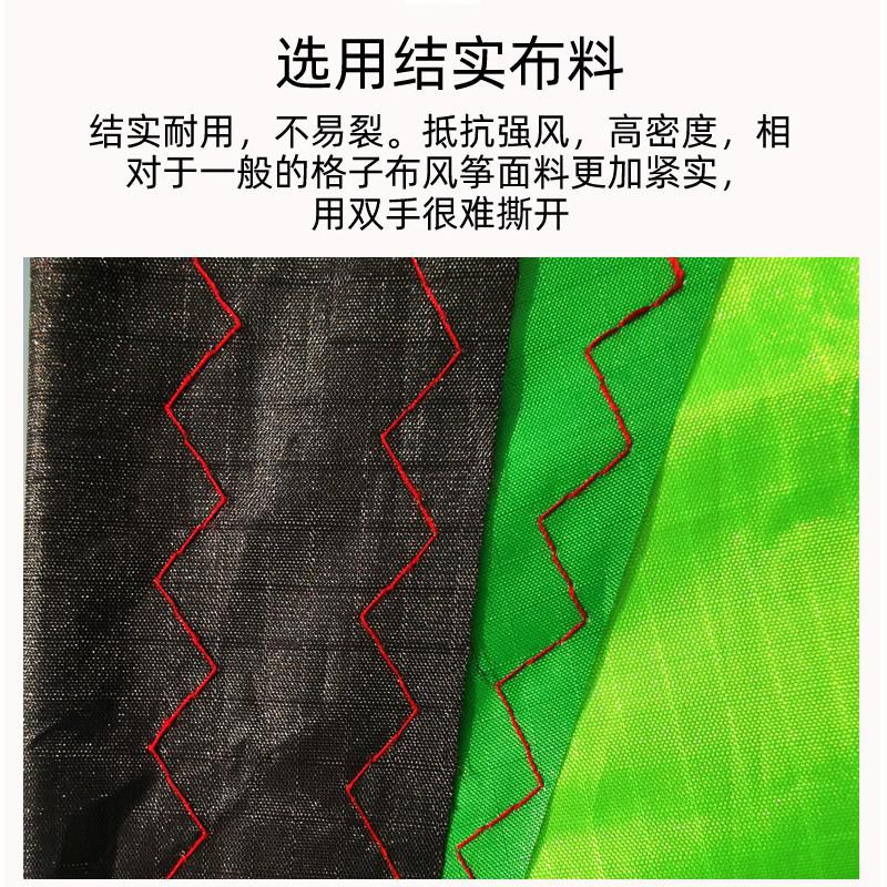 潍坊原风筝儿童成人超大微风易飞初学者新手新款风筝送线轮创意 三维工匠 1.6米大草原(不带线单独风筝)高清大图
