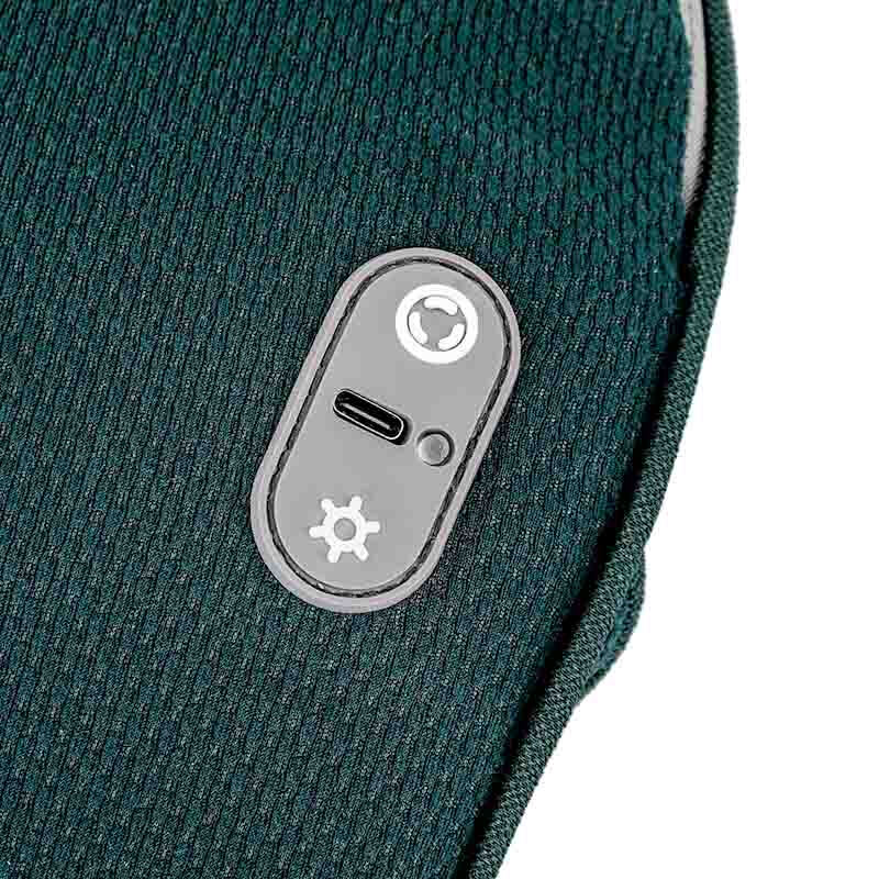 小熊腰部按摩仪孔雀蓝24W AMQ-N24K2高清大图