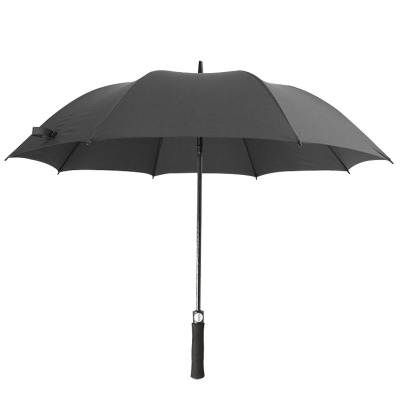 超大号长柄雨伞 XTL533 碰击布8K黑色长伞双人商务半自动伞 (把)