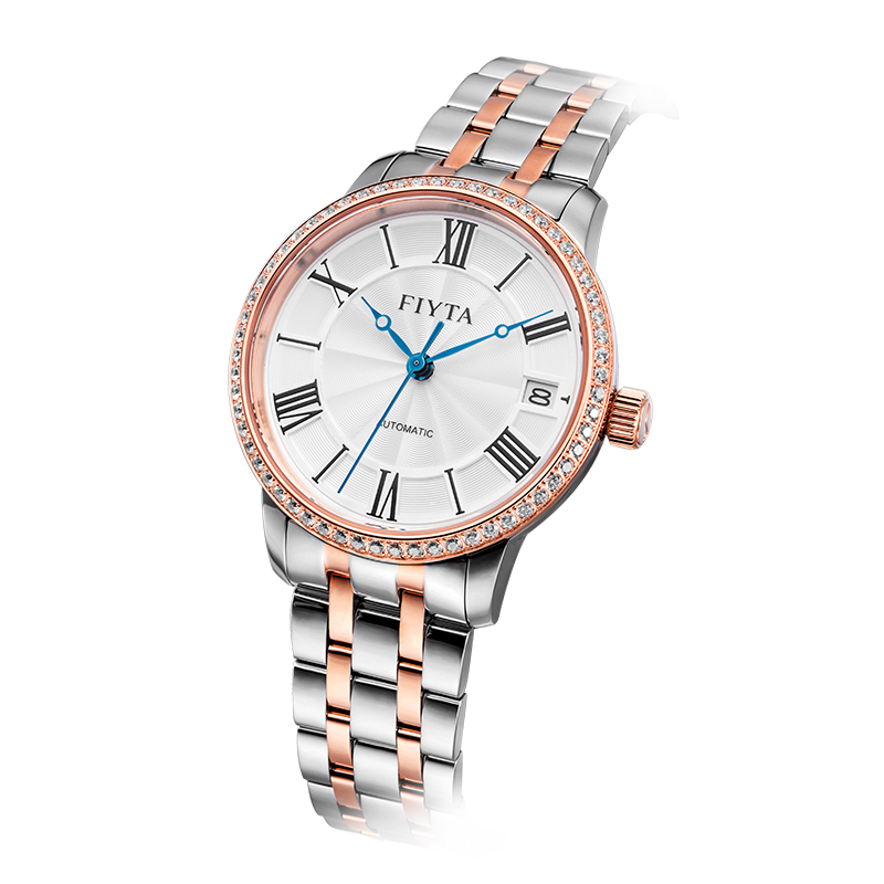 mwm 专柜正品飞亚达手表 经典系列专柜款自动机械休闲防水钢带情侣表