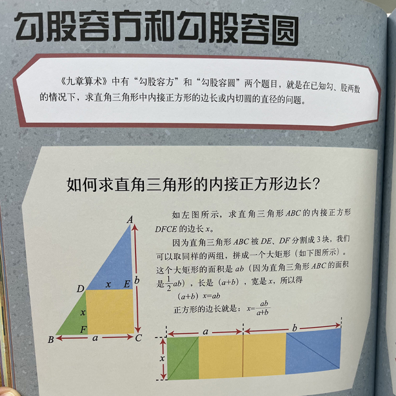 [正版]阳光博客《了不起的数学思维》(中国篇)场景式全彩插图