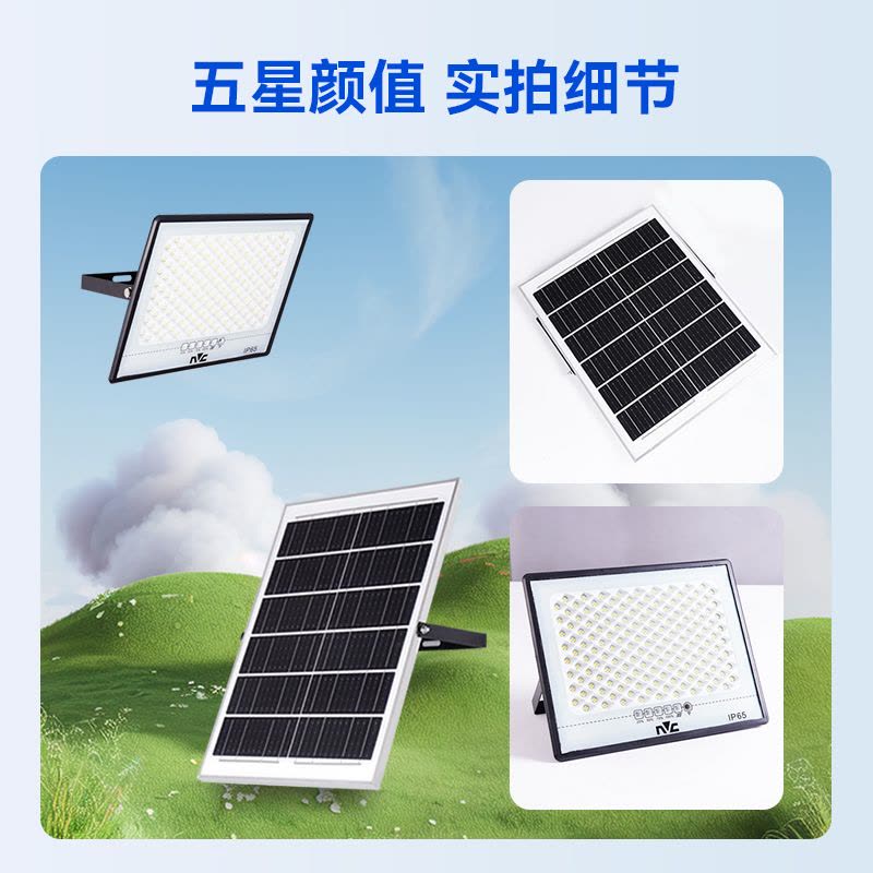 雷士照明太阳能灯户外家用庭院灯室外防水超亮led新农村路灯图片