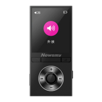 纽曼(Newsmy) MP3音频播放器 F35外放版 8G 黑色mp3 mp4 无损音乐迷你学生随身听复读 有屏插卡录音