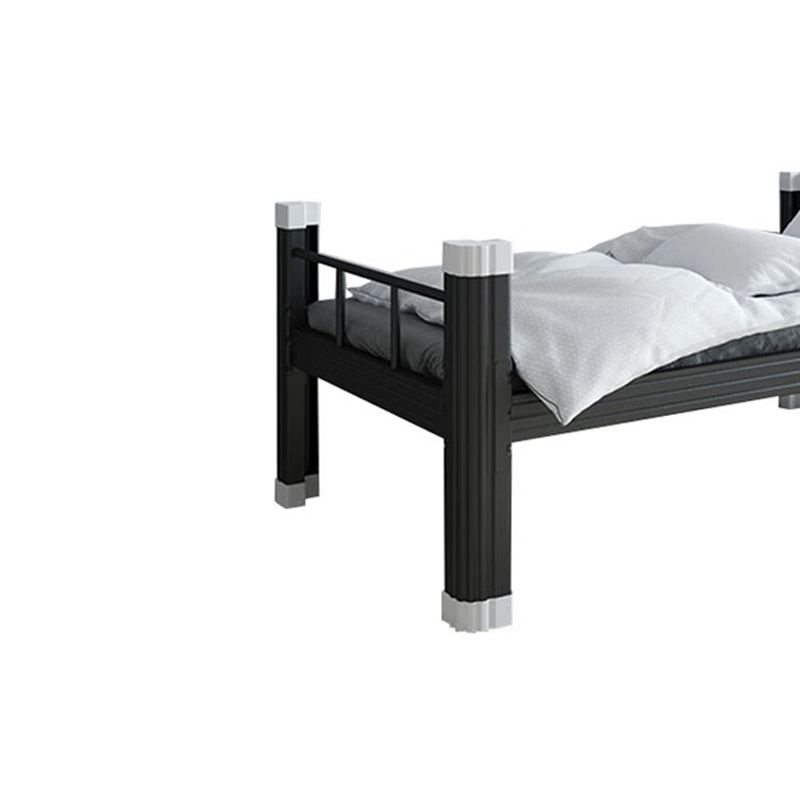 和居态 单人床黑色 0.9m宽 张高清大图