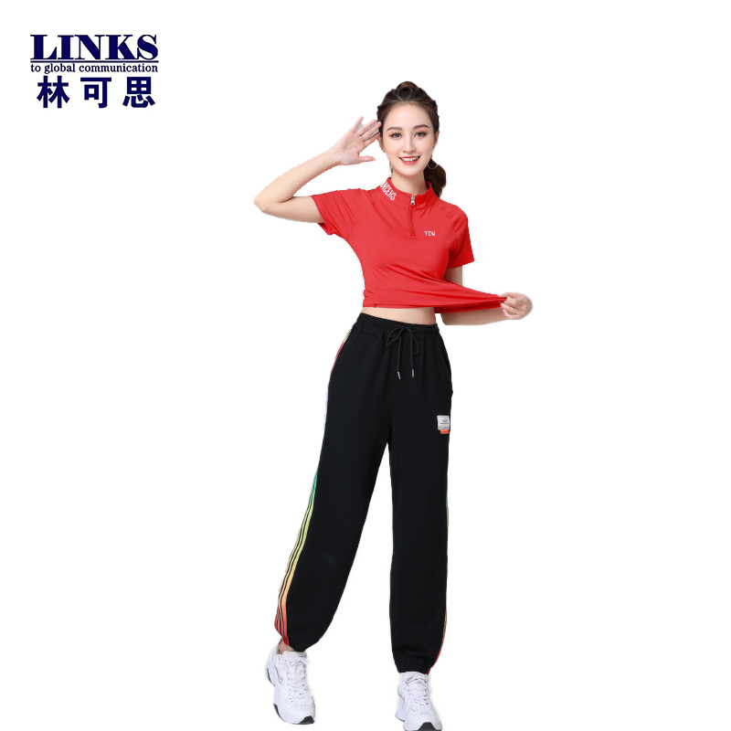 林可思 广场舞运动服套装 Y221+K221 套