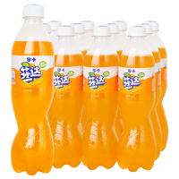 可口可乐 芬达零卡500ml*12瓶装整箱 橙味汽水无糖 碳酸饮料