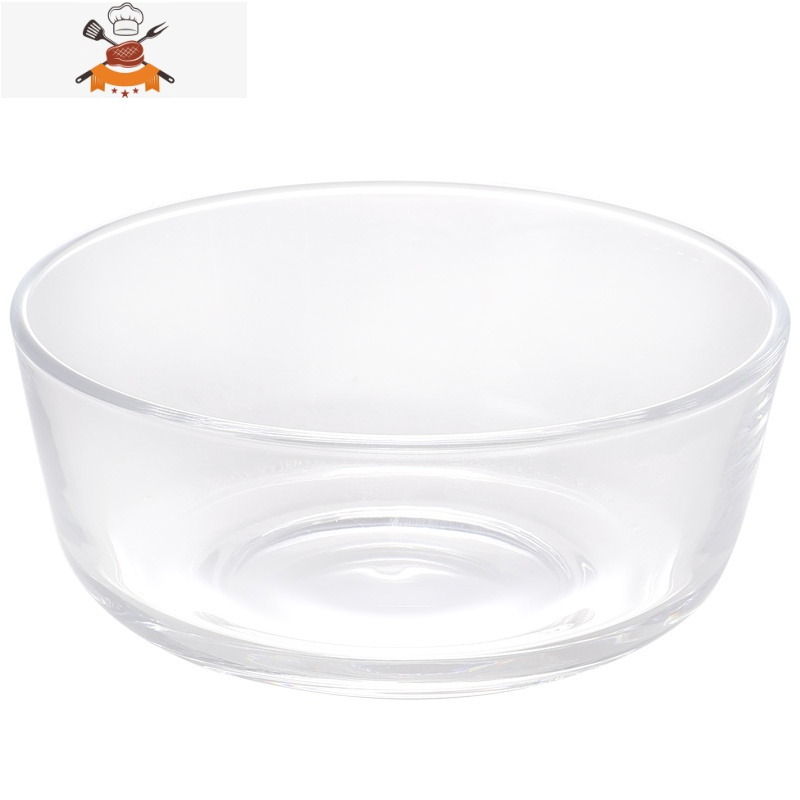 透明玻璃碗沙拉创意单个学生小蔬菜甜品泡面大饭碗家用汤水果盘子敬平