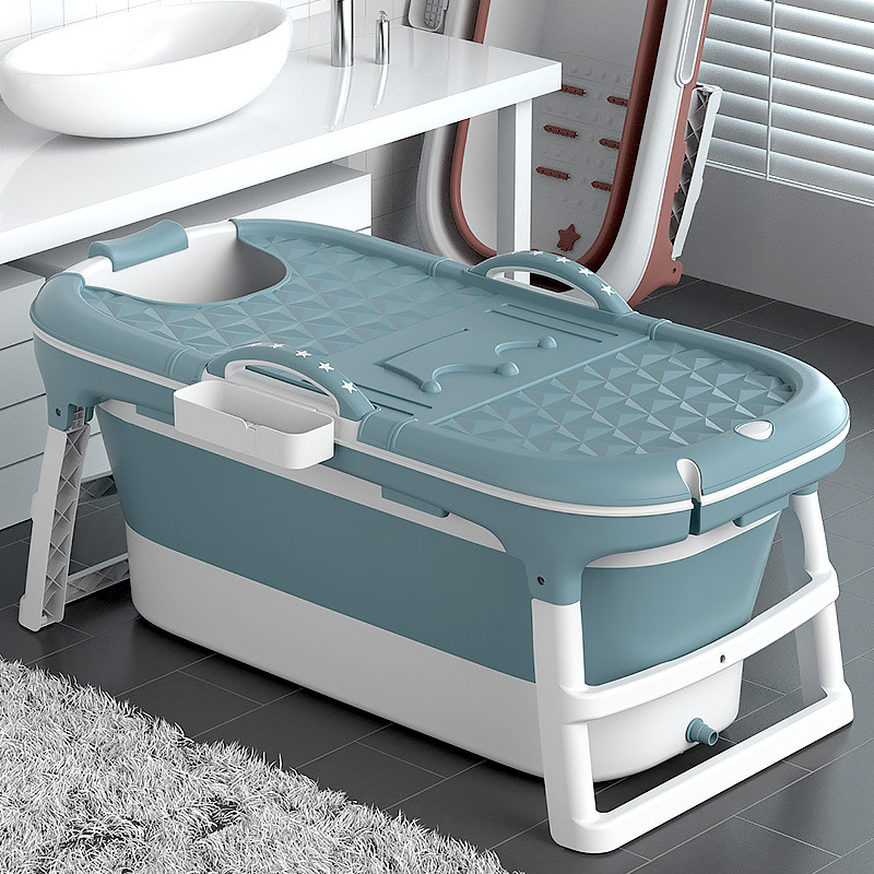 大号可折叠浴桶泡澡桶成人浴盆洗澡盆家用大人浴缸儿童洗澡桶