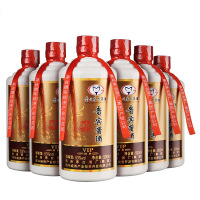 贵州茅台 大黔门 贵宾酱酒VIP经典 酱香型白酒 53度 500ml*6 整箱装