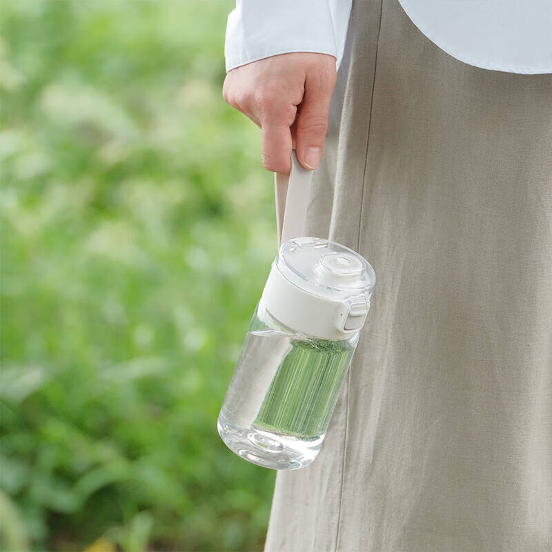 MUJI 共聚酯 便携水杯 高颜值 透明 350ml高清大图