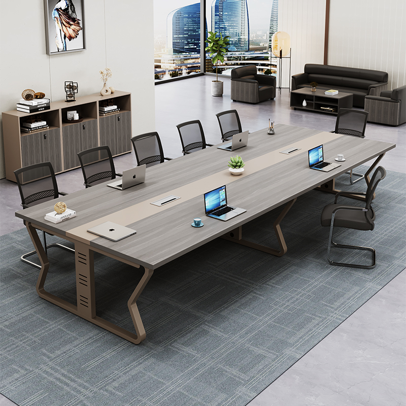 河洛伟业办公桌会议桌高清大图