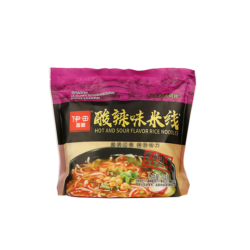 伊田面馆 米线 酸辣风味米粉米线 速食方便食品526g*3袋