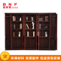 富和美(BNF)办公家具办公室柜文件柜储物柜木质资料柜油漆贴木皮储物柜文件柜19书柜