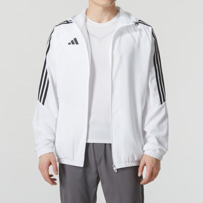 阿迪达斯 (adidas)男装 新款运动服跑步健身训练舒适透气休闲舒适夹克外套IM8808 ZP高清大图