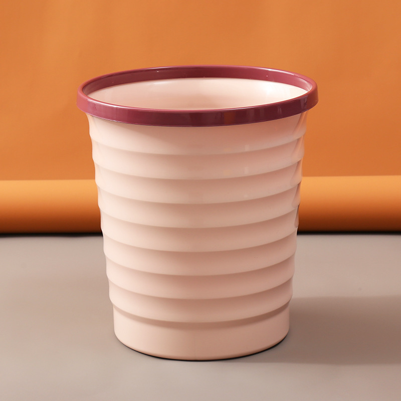 佳美良品 圆形垃圾桶 28*31cm/个高清大图