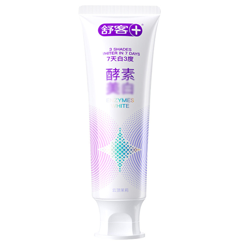 舒客牙膏(云顶茉莉)120g专研美白酵素SK0069