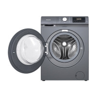 海信（Hisense）WD100N1S 10公斤巴氏 灰色 除菌全自动滚筒洗衣机