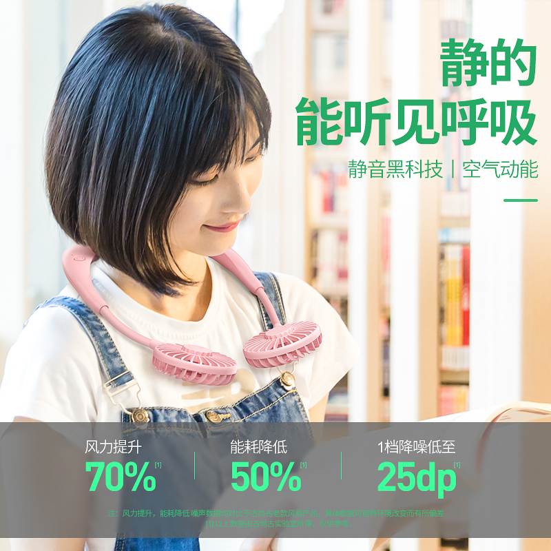 古尚古小型电风扇便携式学生usb可充电迷你随身手持桌面床上加强版[黑色]超大风力★三挡调节★氛围灯★送香薰片