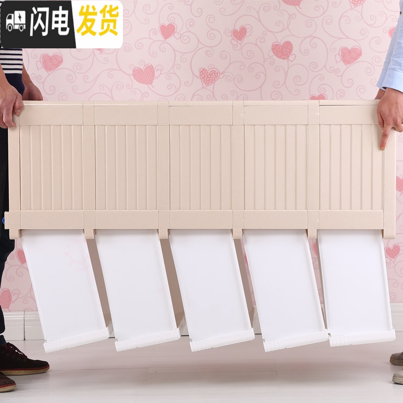 三维工匠宝宝儿童衣柜抽屉式多层收纳柜塑料整理储物柜子五斗柜特大号高清大图