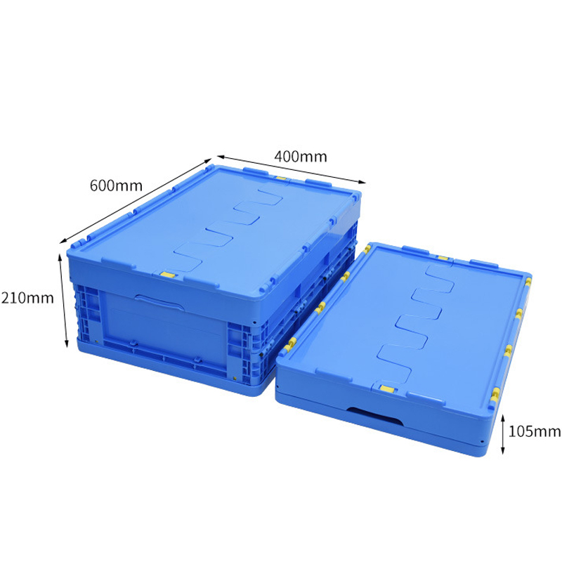 怡卓欧折叠塑料箱高清大图