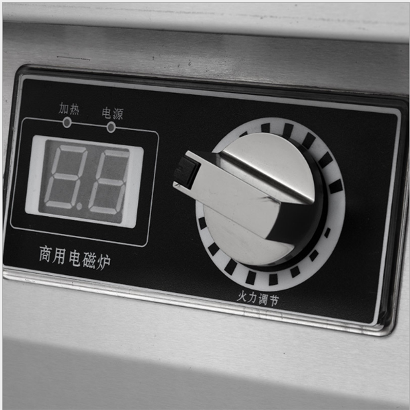 厨禾 CH-3.5BZ6L 商用大功率电磁四眼 多头电磁炉3.5kw煲仔炉6头麻辣烫 多眼平面灶 煲仔炉电陶炉