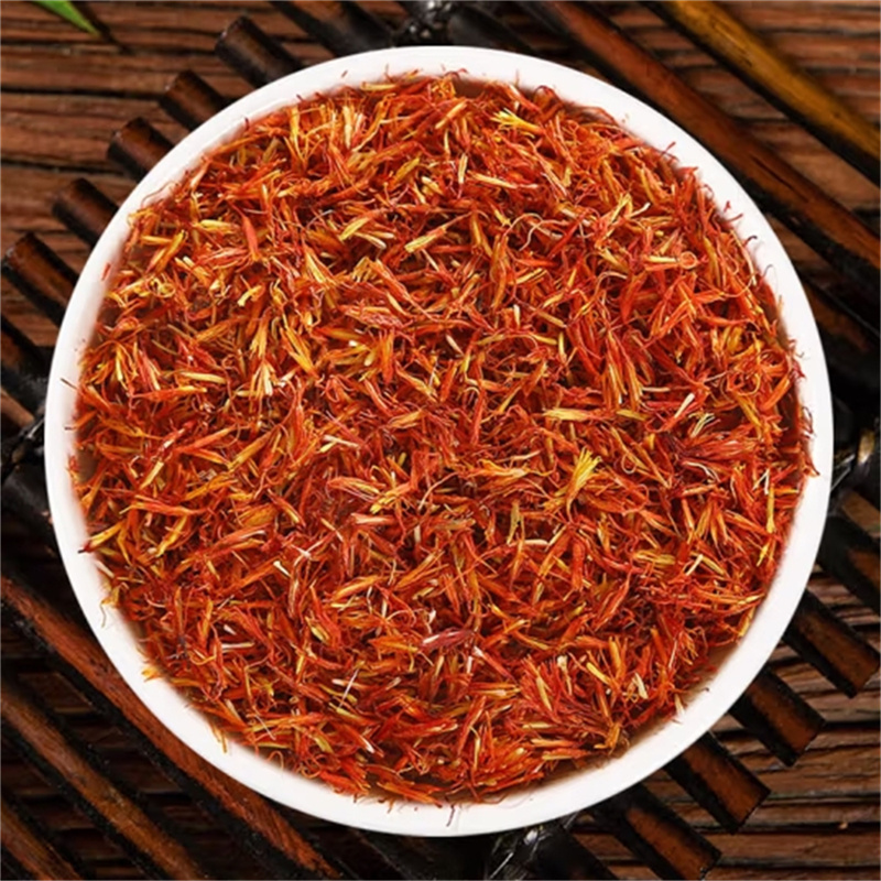 红花中药材正品官方店无硫新疆红花泡脚泡水喝的可搭桑葚艾叶干姜高清大图