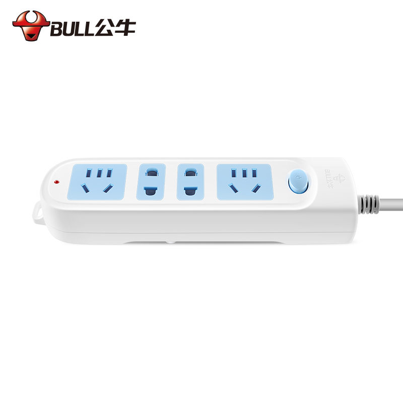 公牛(bull) 电源插座/接线板/插线板/拖线板/插排 全长3米GN-607
