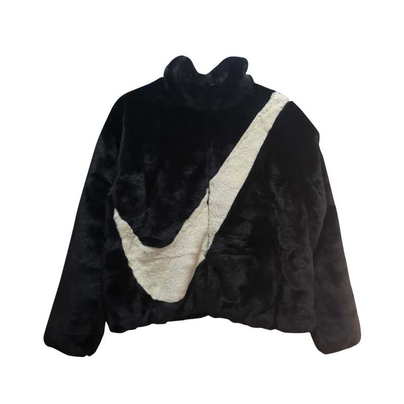 nike耐克女子大钩子swoosh羊羔毛夹克外套cu6559010