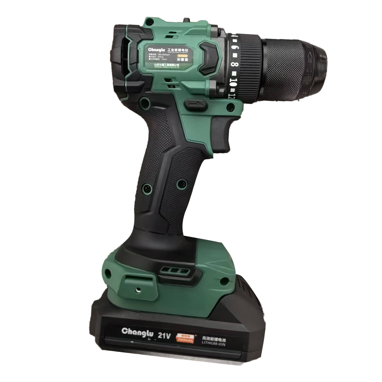 长鹿 ET0505 工业级锂电钻13mm(21V,2.0Ah) 13mm(21V,2.0Ah) 台高清大图