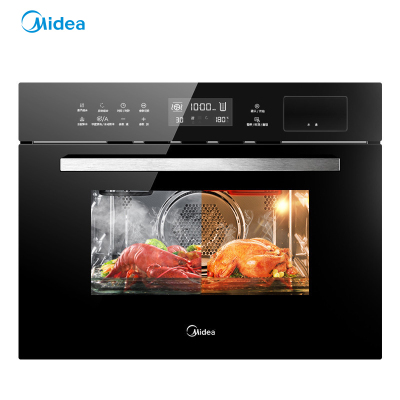 美的（Midea）伯爵系列嵌入式 蒸汽烤箱家用 电烤箱电蒸炉 TQN34FBJ-SA 家用电蒸箱电烤箱一体机 二合一