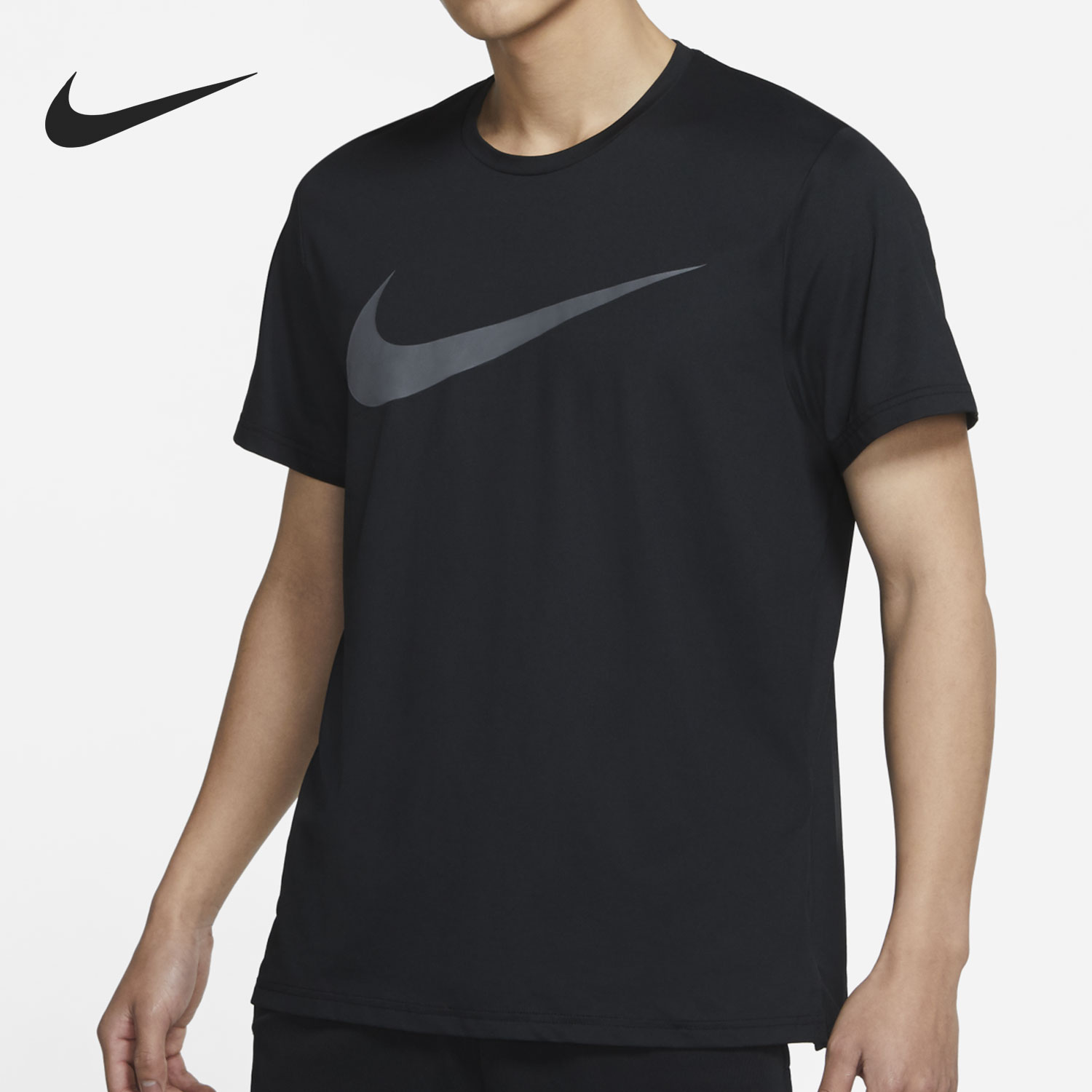 nike耐克时尚潮流男装圆领休闲运动修身短袖t恤cz2418-010 d