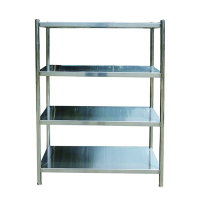 汇渠 加工四层不锈钢货架储物架SUS304材质 1900*600*2200cm F7326