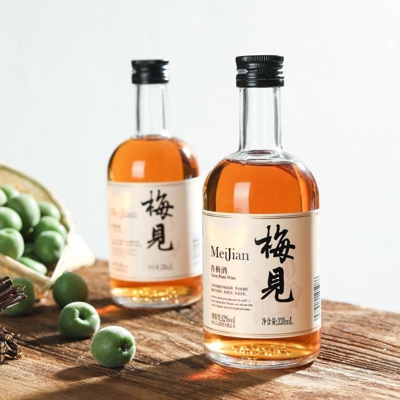 梅见青梅酒12度330ml 2瓶梅子酒普宁青梅果酒高颜值低度微信酒报价 参数 图片 视频 怎么样 问答 苏宁易购